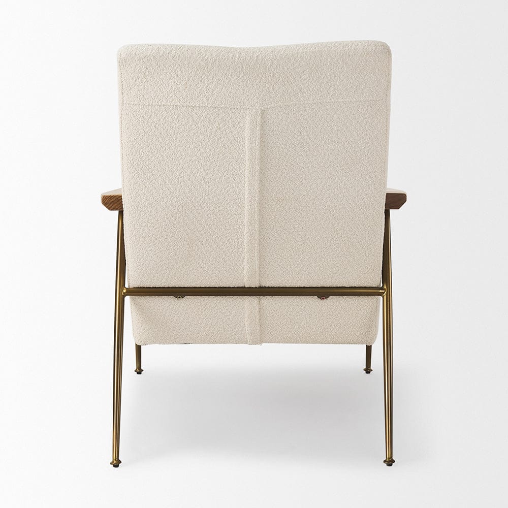 Mercana - Grosjean Cream Boucle Accent Chair - 70221 view 4