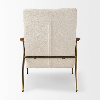 Mercana - Grosjean Cream Boucle Accent Chair - 70221 view 4