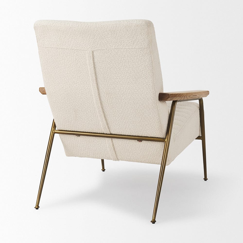 Mercana - Grosjean Cream Boucle Accent Chair - 70221 view 5