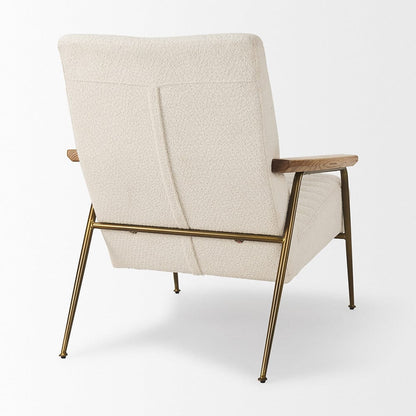 Mercana - Grosjean Cream Boucle Accent Chair - 70221 view 5