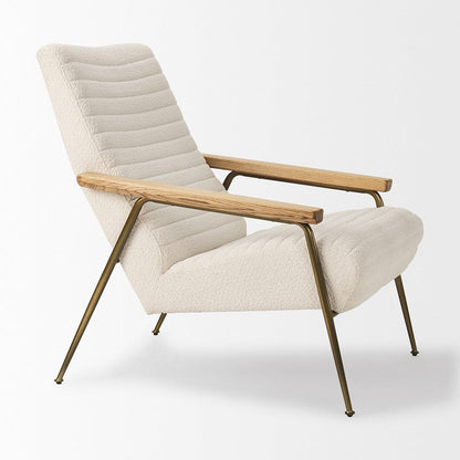 Mercana - Grosjean Cream Boucle Accent Chair - 70221 view 6