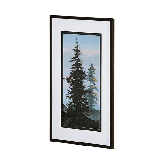 Mercana - Guardian I by Jonathan Klassen a Hand Embellished Textured Framed Art Print Matted under Glass - 13481 view 2