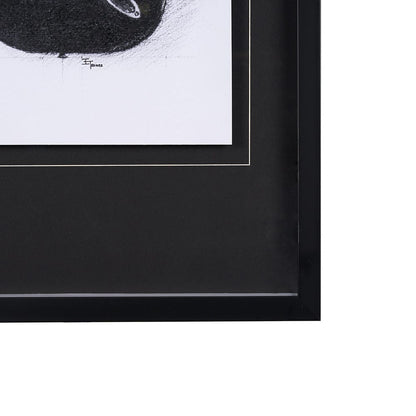 Mercana - Guitar I by Mercana Studio a Hand Embellished Textured Framed Art Print Matted under Glass - 12263 view 3