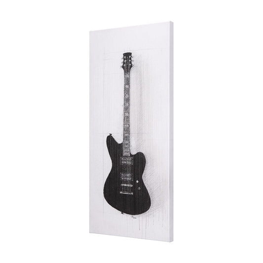 Mercana - Guitar II by Mercana Studio a Hand Embellished Textured Canvas - 101032-L view 2