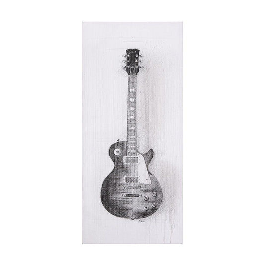 Mercana - Guitar III by Mercana Studio a Hand Embellished Textured Canvas - 101033-L view 1