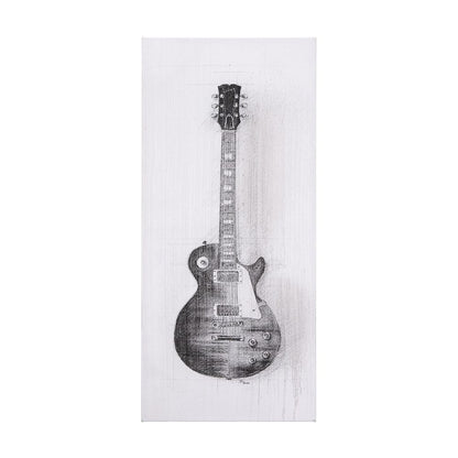 Mercana - Guitar III by Mercana Studio a Hand Embellished Textured Canvas - 101033-S view 1