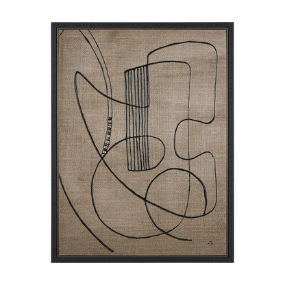 Mercana - Guitar Music by Mercana Studio a Hand Embellished Textured Canvas - 102656-FS view 1