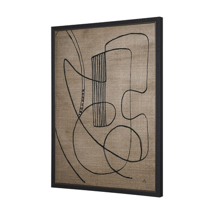 Mercana - Guitar Music by Mercana Studio a Hand Embellished Textured Canvas - 102656-FS view 2