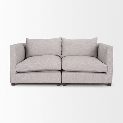 Mercana - Halston 2 Piece Light Grey Sofa Set - 70744-A view 2