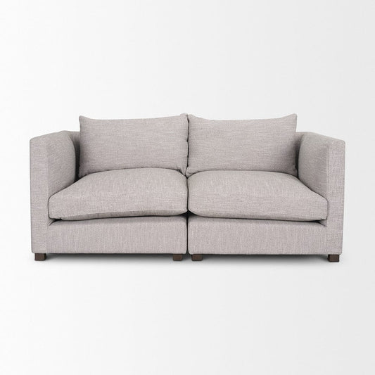 Mercana - Halston 2 Piece Light Grey Sofa Set - 70744-A view 2