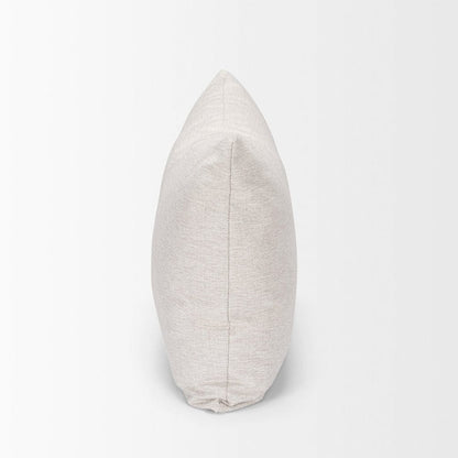 Mercana - Halston Arm Pillow in Oatmeal Performance Fabric - 70486 view 3