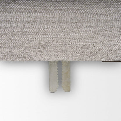 Mercana - Halston Armless Light Grey Performance Fabric - 70479 view 6