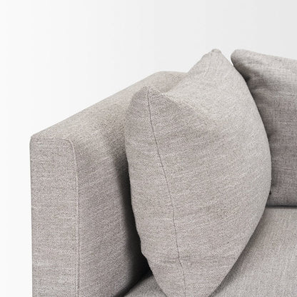 Mercana - Halston Corner Light Grey Performance Fabric - 70485 view 3