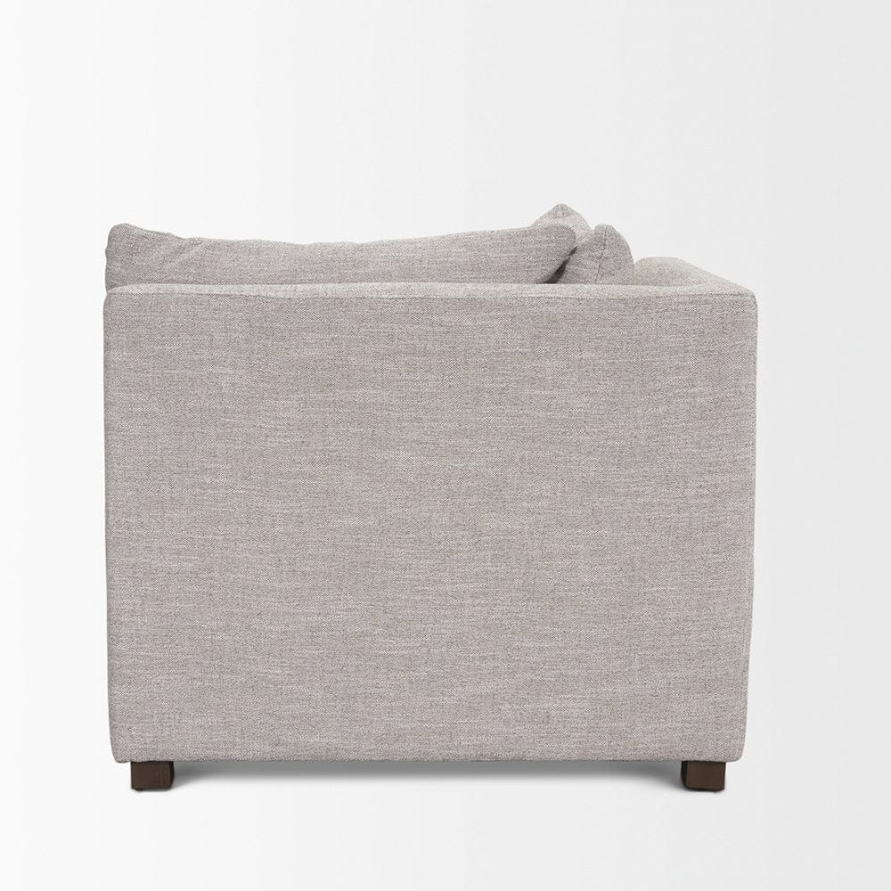 Mercana - Halston Corner Light Grey Performance Fabric - 70485 view 10