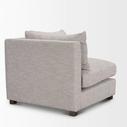 Mercana - Halston Corner Light Grey Performance Fabric - 70485 view 11