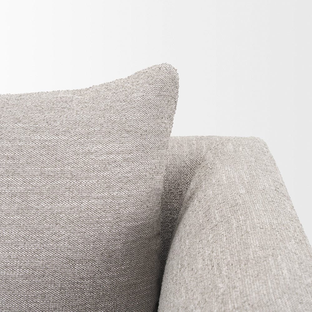 Mercana - Halston Right Arm Light Grey Performance Fabric - 70483 view 2