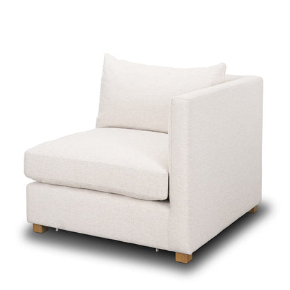 Mercana - Halston Right Arm Sectional Piece Oatmeal Performance Fabric - 70482 view 1