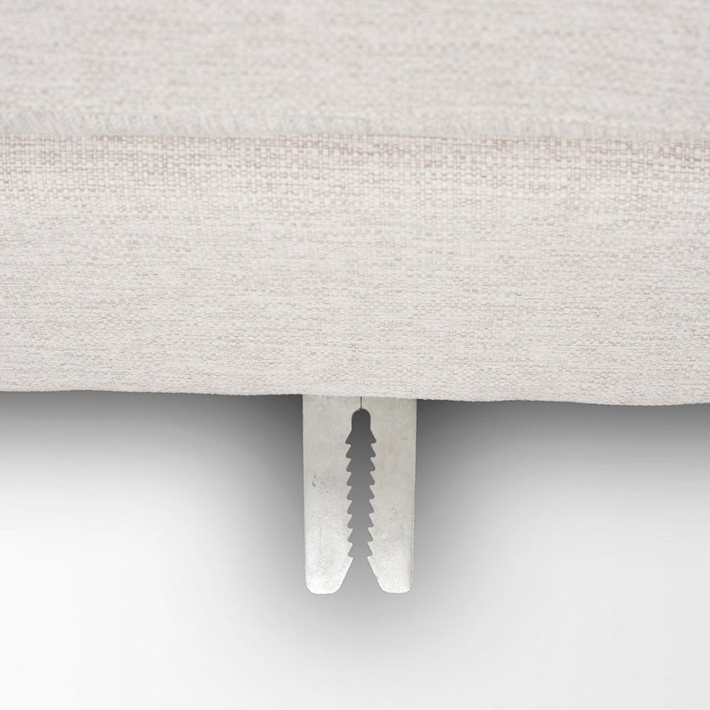 Mercana - Halston Right Arm Sectional Piece Oatmeal Performance Fabric - 70482 view 10