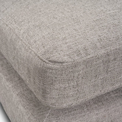 Mercana - Halston Small Ottoman Light Gray Performance Fabric - 70475 view 2
