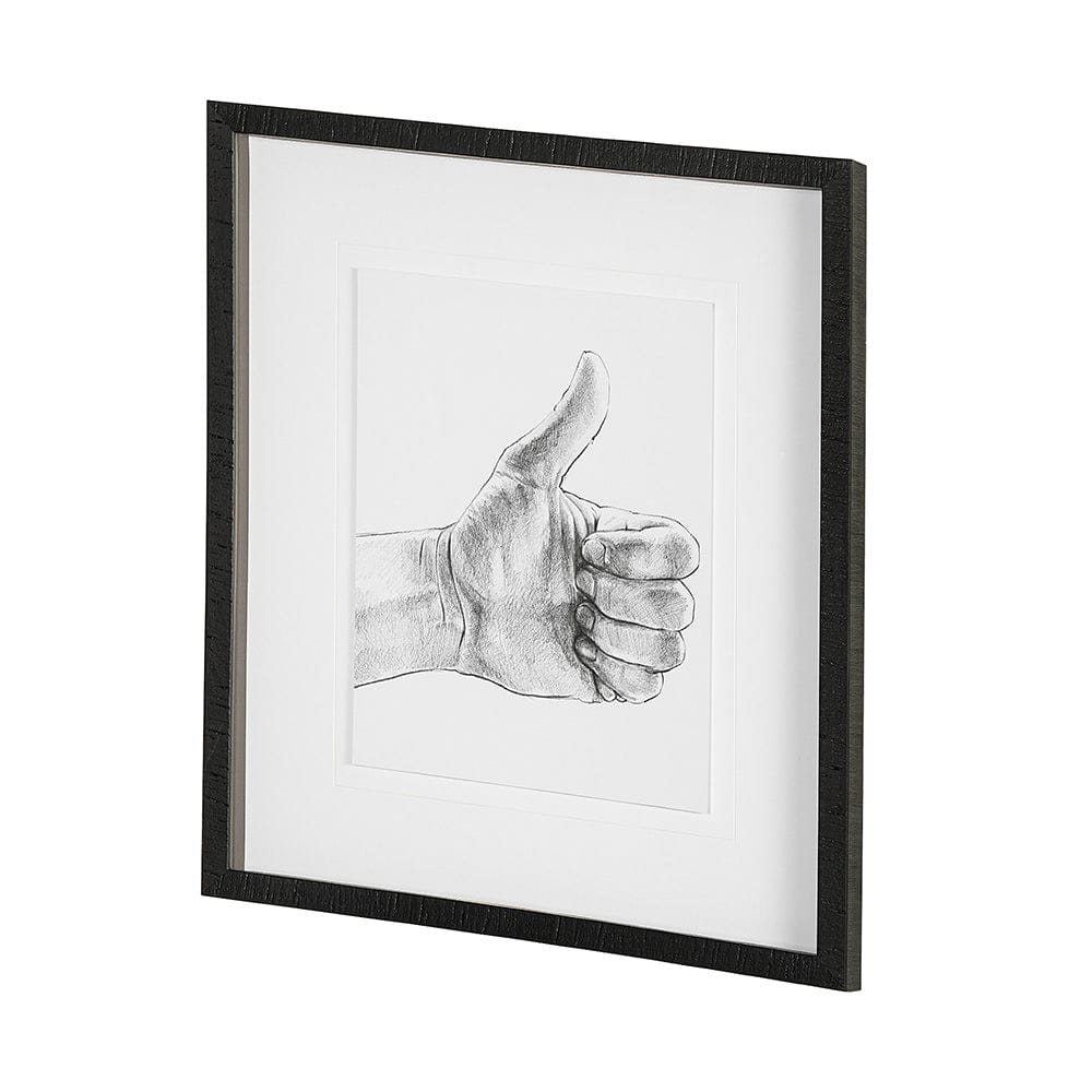 Mercana - Hand Signs I by Jennifer Paxton Parker a Framed Art Print Matted under Glass - 13332 view 2