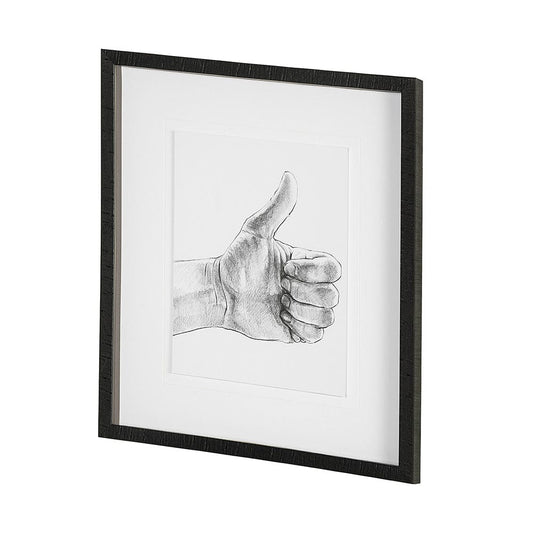 Mercana - Hand Signs I by Jennifer Paxton Parker a Framed Art Print Matted under Glass - 13332 view 2