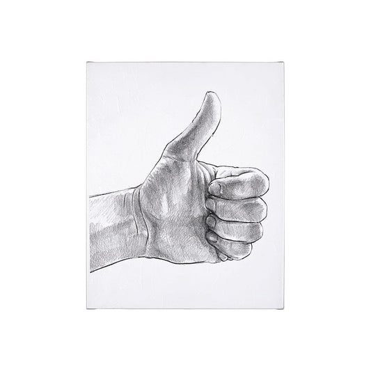 Mercana - Hand Signs I by Jennifer Paxton Parker a Hand Embellished Textured Canvas - 101753-S view 1
