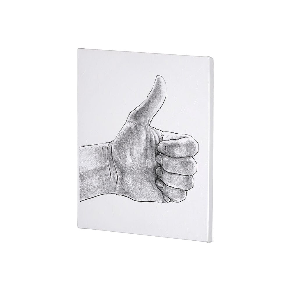 Mercana - Hand Signs I by Jennifer Paxton Parker a Hand Embellished Textured Canvas - 101753-S view 3