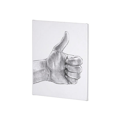 Mercana - Hand Signs I by Jennifer Paxton Parker a Hand Embellished Textured Canvas - 101753-S view 3