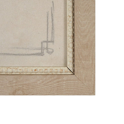 Mercana - Handled Bowl Sketch by Mercana Studio a Hand Embellished Framed Art Print - 15620 view 3