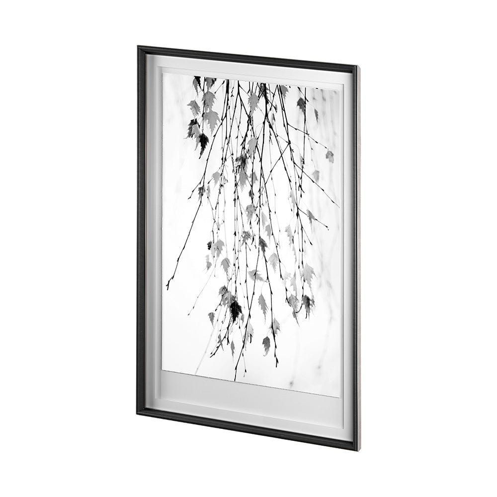 Mercana - Hanging by Rebecca Cozart a Hand Embellished Textured Framed Art Print Matted under Glass - 13266 view 3