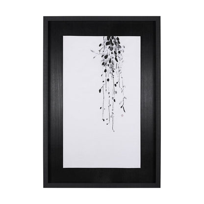 Mercana - Hanging Vines by Mercana Studio a Hand Embellished Textured Framed Art Print - 14817 view 1