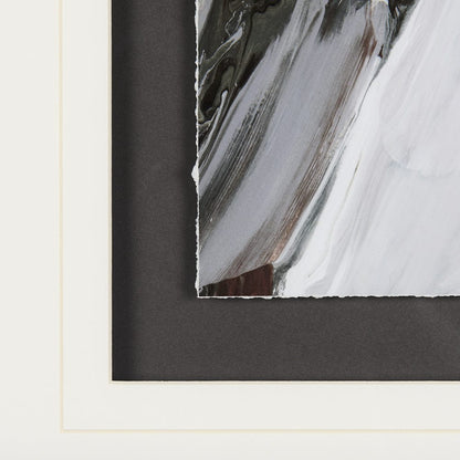 Mercana - Harmonic V by Mercana Studio a Hand Embellished Textured Framed Art Print Matted under Glass - 14656 view 6