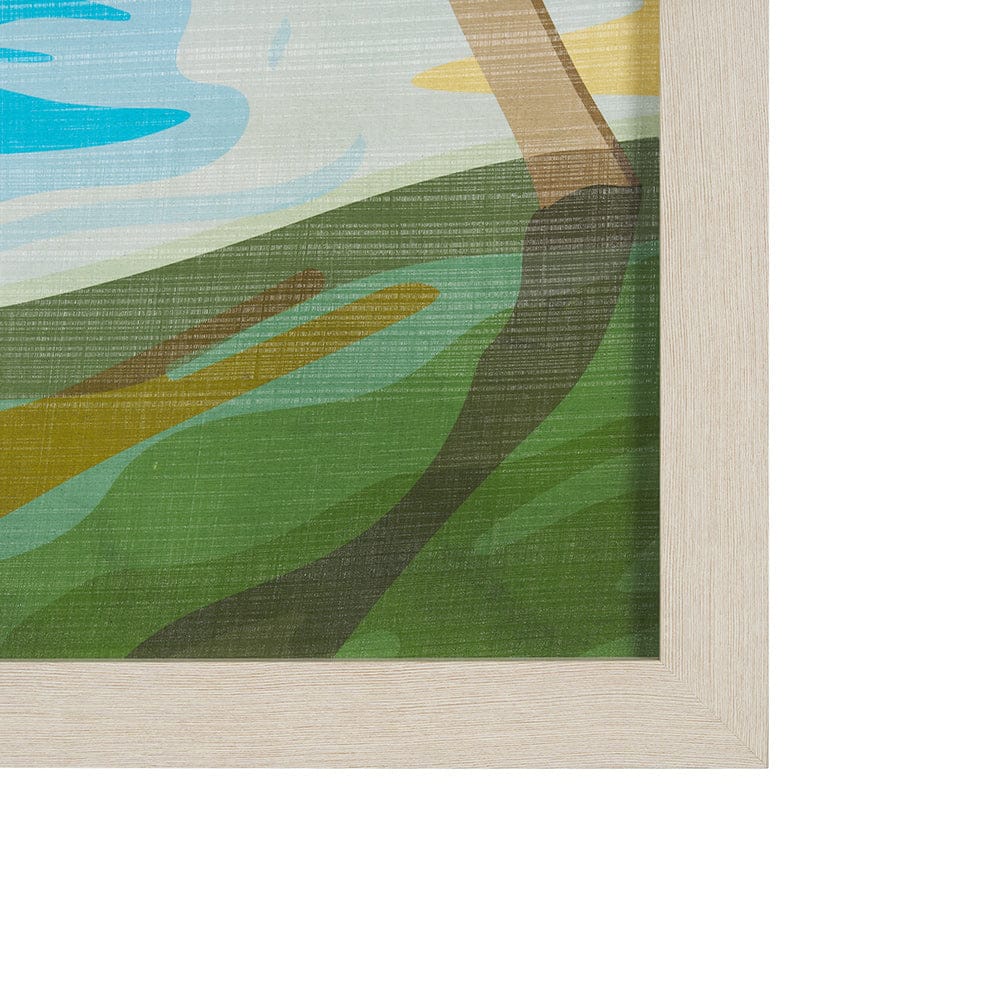 Mercana - Hawaii Go USA L by Mercana Studio a Hand Embellished Decograph Framed Art Print - 15645 view 3