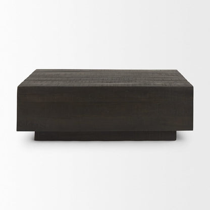 Mercana - Hayden Dark Brown Wood Rectangular Coffee Table - 70118 view 2