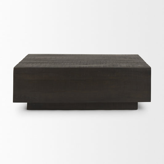 Mercana - Hayden Dark Brown Wood Rectangular Coffee Table - 70118 view 2