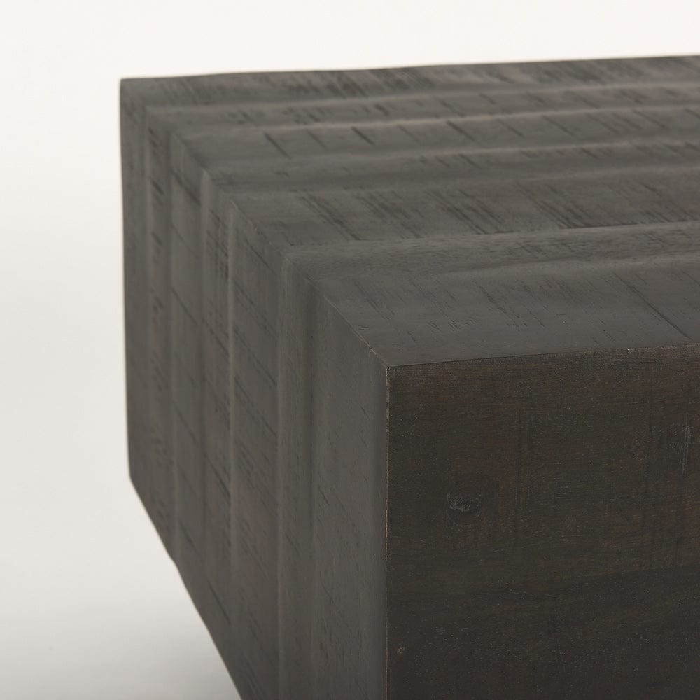 Mercana - Hayden Dark Brown Wood Rectangular Coffee Table - 70118 view 5