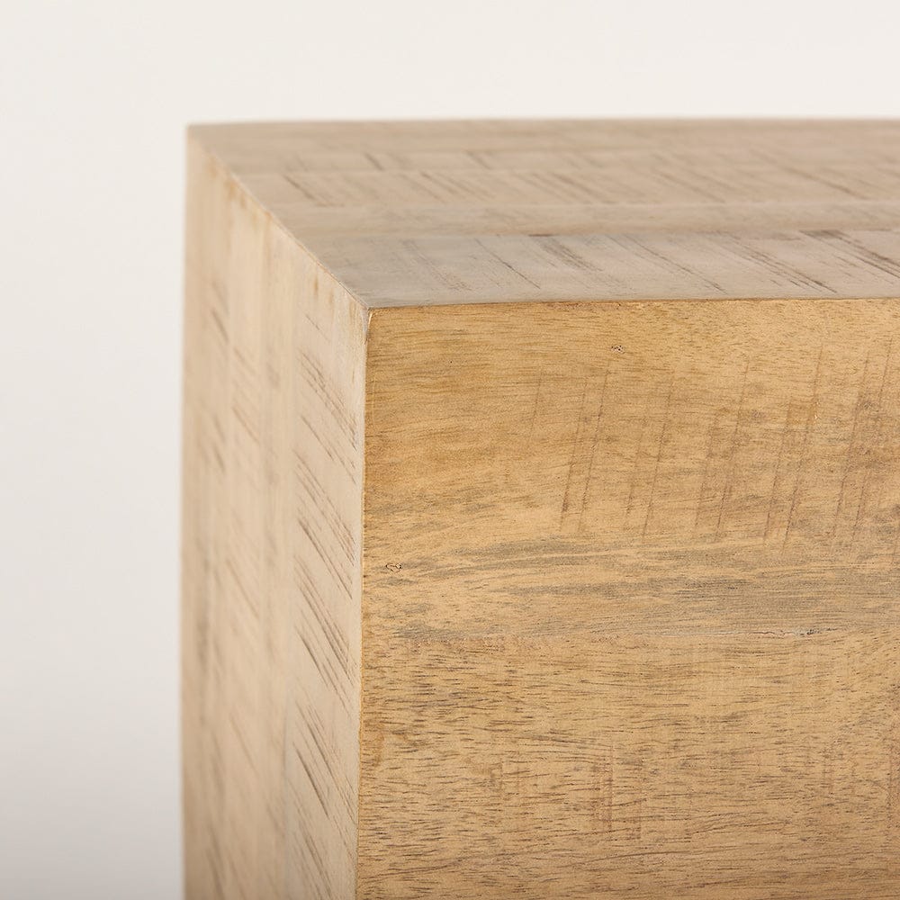 Mercana - Hayden Light Brown Wood End/Side Table - 70124 view 5