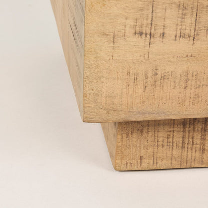 Mercana - Hayden Light Brown Wood End/Side Table - 70124 view 6