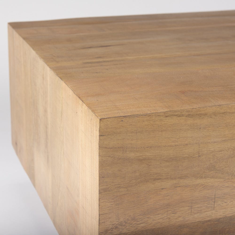Mercana - Hayden Light Brown Wood Rectangular Coffee Table - 70116 view 5