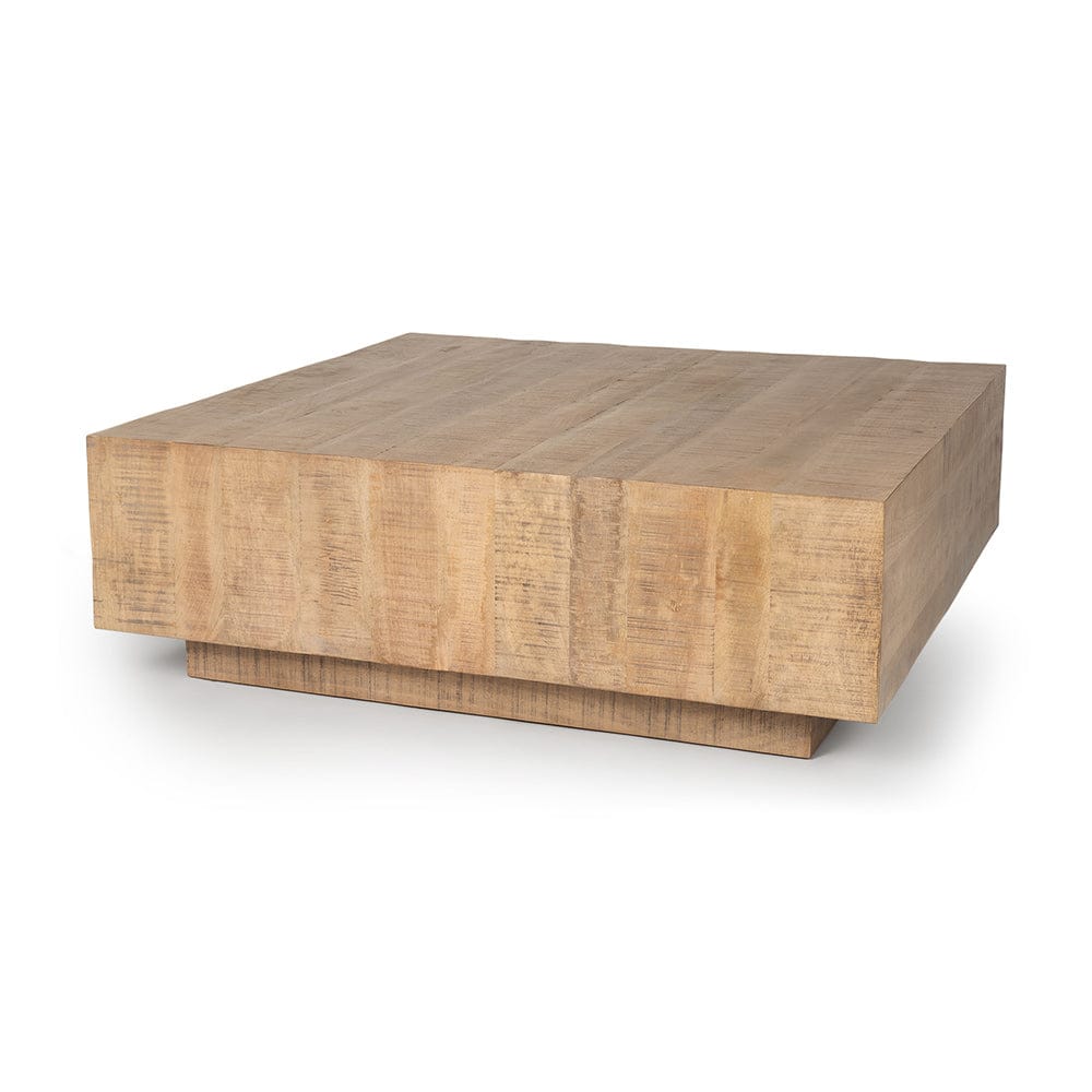 Mercana - Hayden Light Brown Wood Square Coffee Table - 70119 view 1