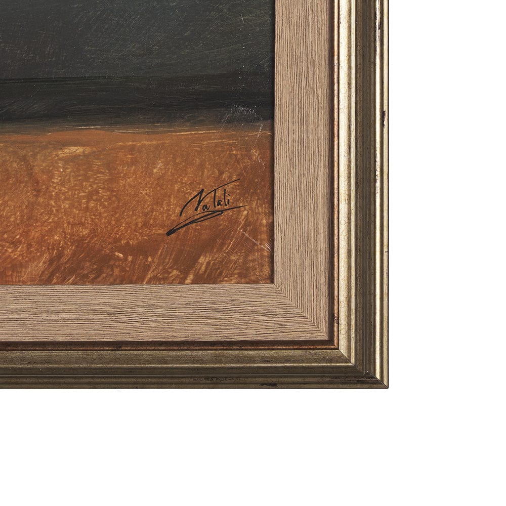 Mercana - Haze Landscape by Mercana Studio a Hand Embellished Textured Framed Art Print - 14721 view 3