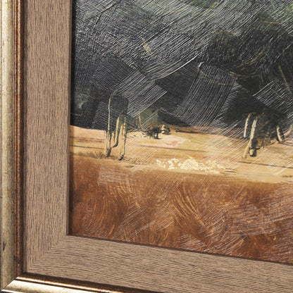 Mercana - Haze Landscape by Mercana Studio a Hand Embellished Textured Framed Art Print - 14721 view 5