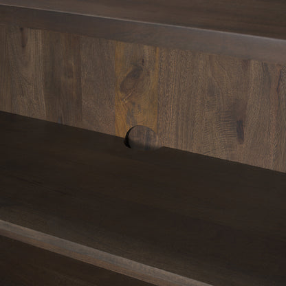 Mercana - Heera Dark Brown Diamond Motif w/ Shelf Accent Cabinet - 70645 view 10