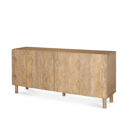 Mercana - Heera Light Brown Diamond w/ Shelf Motif Sideboard - 70644 view 1