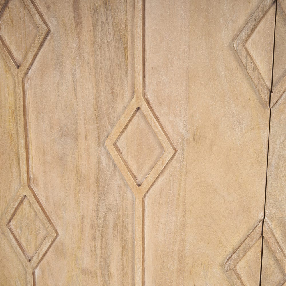Mercana - Heera Light Brown Diamond w/ Shelf Motif Sideboard - 70644 view 9