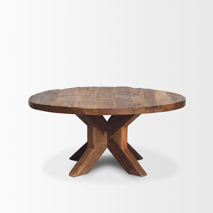 Mercana - Heidi Reclaimed Brown Wooden Coffee Table - 70498 view 4