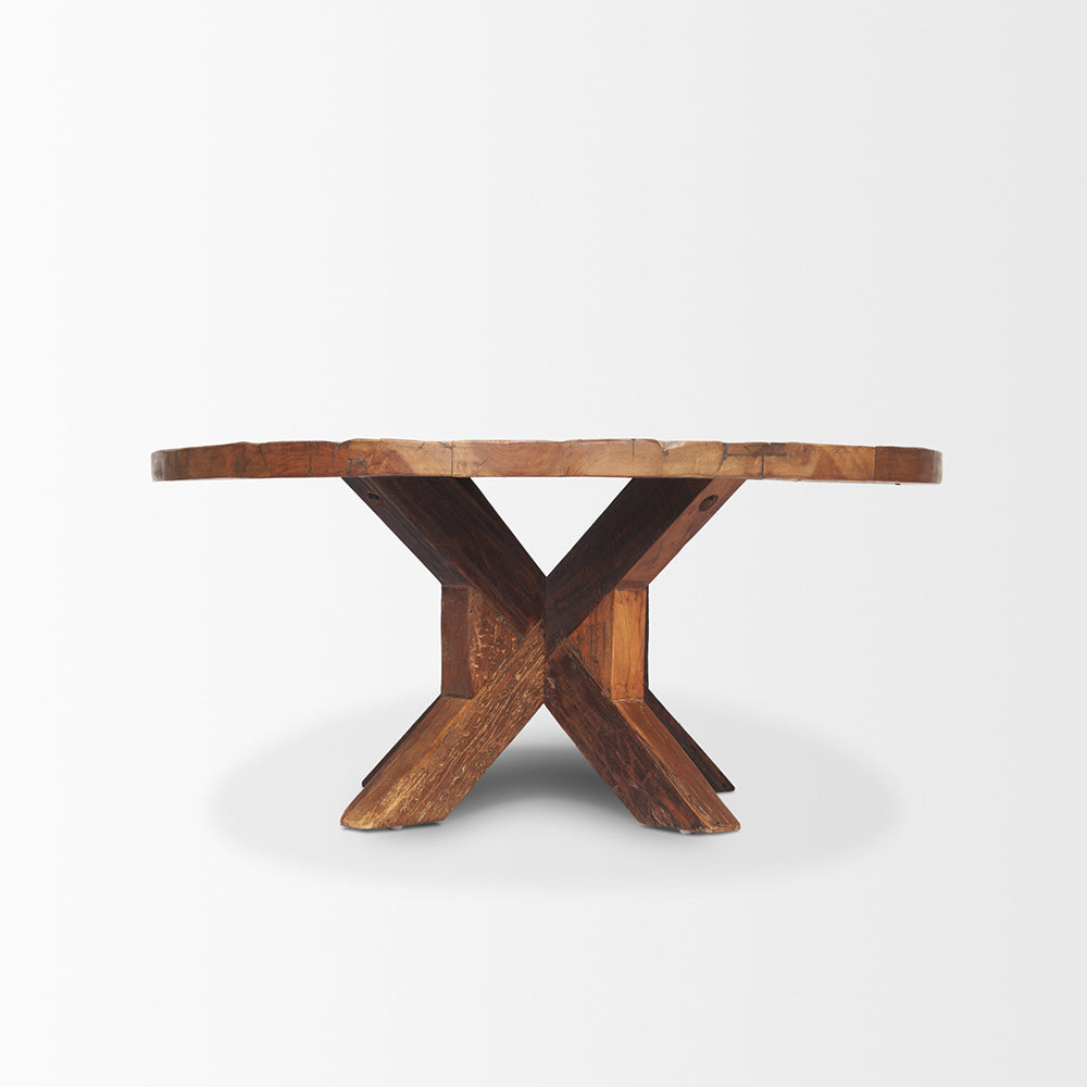 Mercana - Heidi Reclaimed Brown Wooden Coffee Table - 70498 view 5