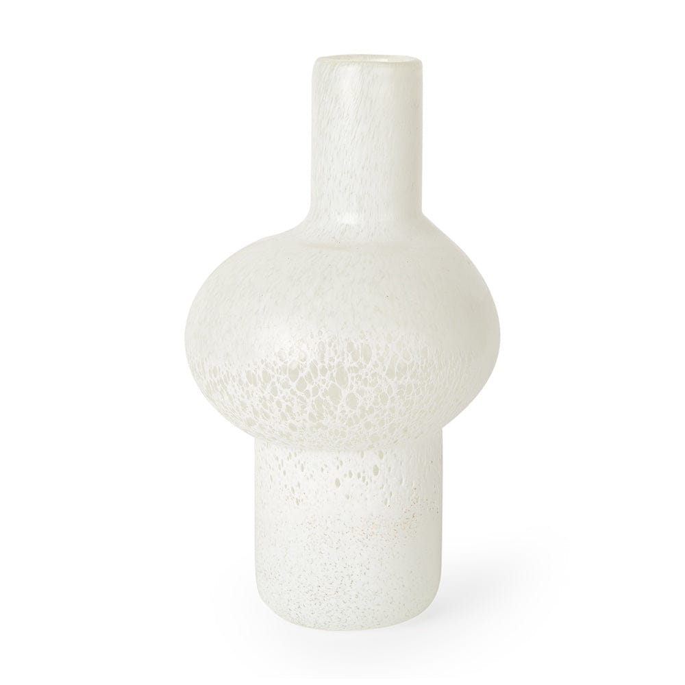 Mercana - Heket Tall White Glass Vase - 70347 view 1