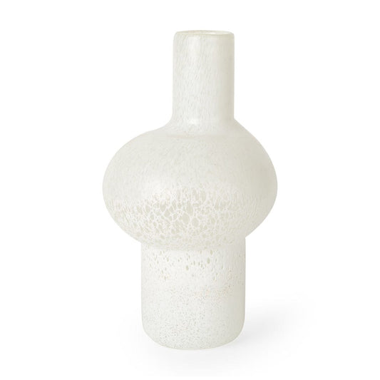 Mercana - Heket Tall White Glass Vase - 70347 view 1