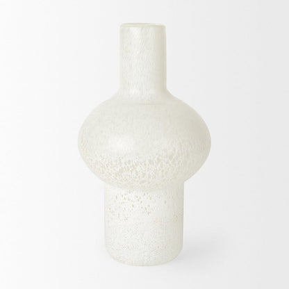 Mercana - Heket Tall White Glass Vase - 70347 view 2